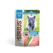 SIRIUS 85 г д/котят Индейка/курица 24/768
