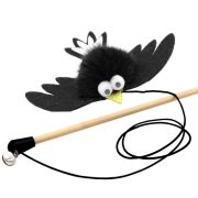 Игрушка д/кошек Дразнилка «Ласточка Виктория» Натуральная норка