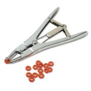 Щипцы для установки резиновых колец .Металл.