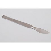 Скальпель брюшистый из нержав.стали