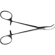 Зажим кровоост. изогнутый 16 см