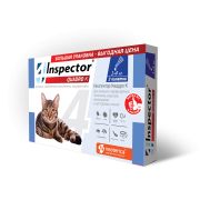 Инспектор Квадро К, Капли для кошек 1-4кг, 3 шт 1/16