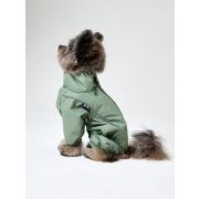 Дождевик для собаки LionPets Woopy KLM-8422 мальчик Цвет: Оливковый (Размер 2 (Длина спинки 23, грудь 38-48, шея 26-34))