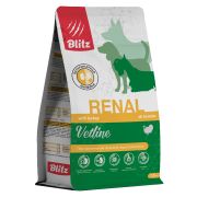 Blitz Dog 0.5кг Vetline Renal корм диетический при хронической почечной недостаточности  3510