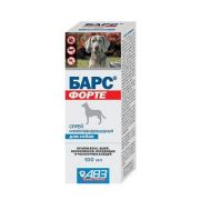 Барс Спрей Форте инсектоакарицидный для собак 100мл