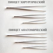 Пинцет анатомический ветереринарный 200мм