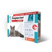 Инспектор Квадро К, Капли для кошек 4-8кг, 3 шт 1/16
