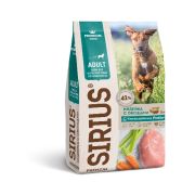 SIRIUS д/собак 15кг Индейка с овощами Крупные породы 5526  1/3