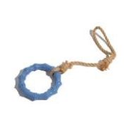 Игрушка д/собак Кольцо WOGY 41х12х1.6см с ручкой, микс арт.2024-2201 Код272608