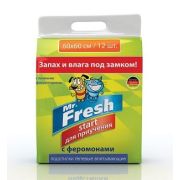 Пеленки 60*60 см 12шт гелевые Mr.Fresh Start 1/16