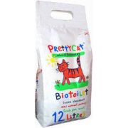 Наполнитель ПРЕТТИ КЭТ Wood Granules д/кошек ДРЕВЕСНЫЙ ВПИТЫВАЮЩИЙ 4кг/12л  1/2*