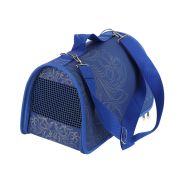 Сумка 35*23*22см Лира №1 «DOGMAN» (василек),жесткая без меха