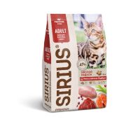 SIRIUS д/кошек 0,400кг Мясной рацион 5628  24/96