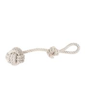 Игрушка д/собак Мяч+УЗЕЛ+ПЕТЛЯ хлопок 25см PerseiLine ИС-2