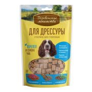 Деревенские лакомства ДЛЯ ДРЕССУРЫ Перепел и семена чиа, 90г  1/80