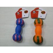Игрушка д/собак Гантель виниловая 11*3,8  см VT 3036  2139   1/12