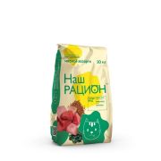 Наш рацион 10кг д/кошек Мясное ассорти 5830  1/4