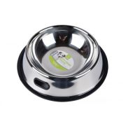 Миска 0.2л NUNBELL д/собак 18х5см металлическая с прорезиненным основанием арт.10922-8871 Код271126