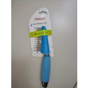 Расческа разнозубая д/животных   с силиконовой ручкой 5.5х20.5см  арт.10920-0625 Код266774