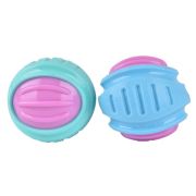 Игрушка д/собак Мяч d=8см микс 2873  1/12