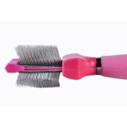 Пуходерка д/животных 7х22см двусторонняя арт.10920-0622