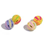 Игрушка д/кошек Набор WOGY Шарики 2шт d=5см с колокольчиком, микс арт.2024-1023