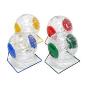 Игрушка д/грызунов Шар прогулочный 14см с подставкой арт.10922-5983