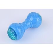 Игрушка д/собак Гантель пищалка 14х6см мигает, микс арт.10121-1968