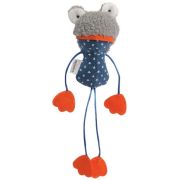 Игрушка д/кошек WOGY  Лягушка 10х6х4см арт.2024-1329