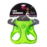 Шлейка-жилет WOGY д/собак р-р M 18х16см с поводком, светоотраж.элемен. и с накопит.света арт.2024-6415 Код274450