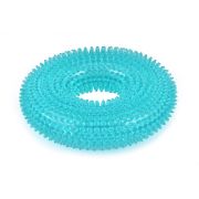 Игрушка д/собак Кольцо NUNBELL 12х4см пищалка с шипами микс 0202