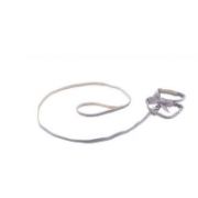 Шлейка WOGY д/кошек Цветочек с поводком 120х1см, микс арт.2024-8866