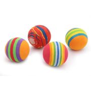 Игрушка д/кошек Мячики 60шт   NUNBELL 6120 1/1