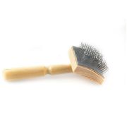 Пуходерка «ВАКА» деревянная для кошек и собак без рамки с каплями [92866]