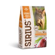 SIRIUS д/кошек 10кг Утка с клюквой стерилизованные 5397  1/4