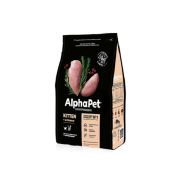 AlphaPet Superpremium 7,5 кг д/котят, беременных и кормящих кошек с цыпленком 0938 BREEDER  1/3