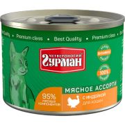 Гурман МА 190,0 для кошек с индейкой 1737 1/12