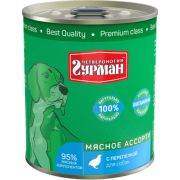 Гурман МА 340,0 д/собак перепелка  1/12 1798