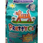 Наполнитель ПРЕТТИ КЭТ Premium МОРСКОЙ БРИЗ д/кошек ВПИТЫВАЮЩИЙ 4кг/8л