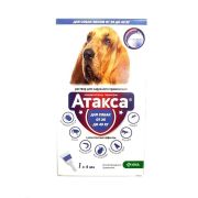 Атакса д/собак р/р для наруж примен 4,0 мл  от 25 до 40кг КРКА