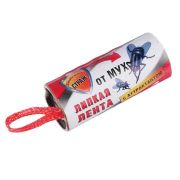 Липкая лента «Бдительный страж» от мух 1шт. 1/100