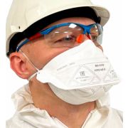 Полумаска фильтрующая для защиты от аэрозолей ВМ 9152 FFP2 NR D,складная, без клапана выдоха (упак 25шт)