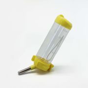 Автопоилка д/грызуна, 125мл пластиковая, с креплением, желтая 1402