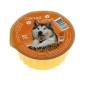 Собачье Счастье 125 г Индейка  (ламистр)1/16