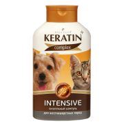 Шампунь Рольф Клуб д/жесткошерстных кошек и собак 400мл KERATIN+ Intensive R505 1/12