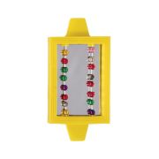 Зеркало с бусинами 9*6,5см  Игрушка д/птиц АВ94