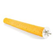 Жердочка SkyRus для птиц цементная, жёлтая, 3х22см