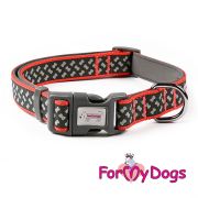 Ошейник оранжевый светоотражающий (S; 1866