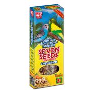 SEVEN SEEDS Палочки д/попугаев  с орехом 3шт (90г) *22   S407