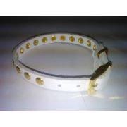 Ошейник №13 искуств.мат. клепанный 23-29см арт660